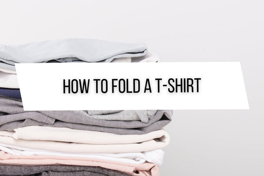 How to Fold a T-Shirt: The Best Methods for a Neat and Organized Wardrobe - T-Shirts Online