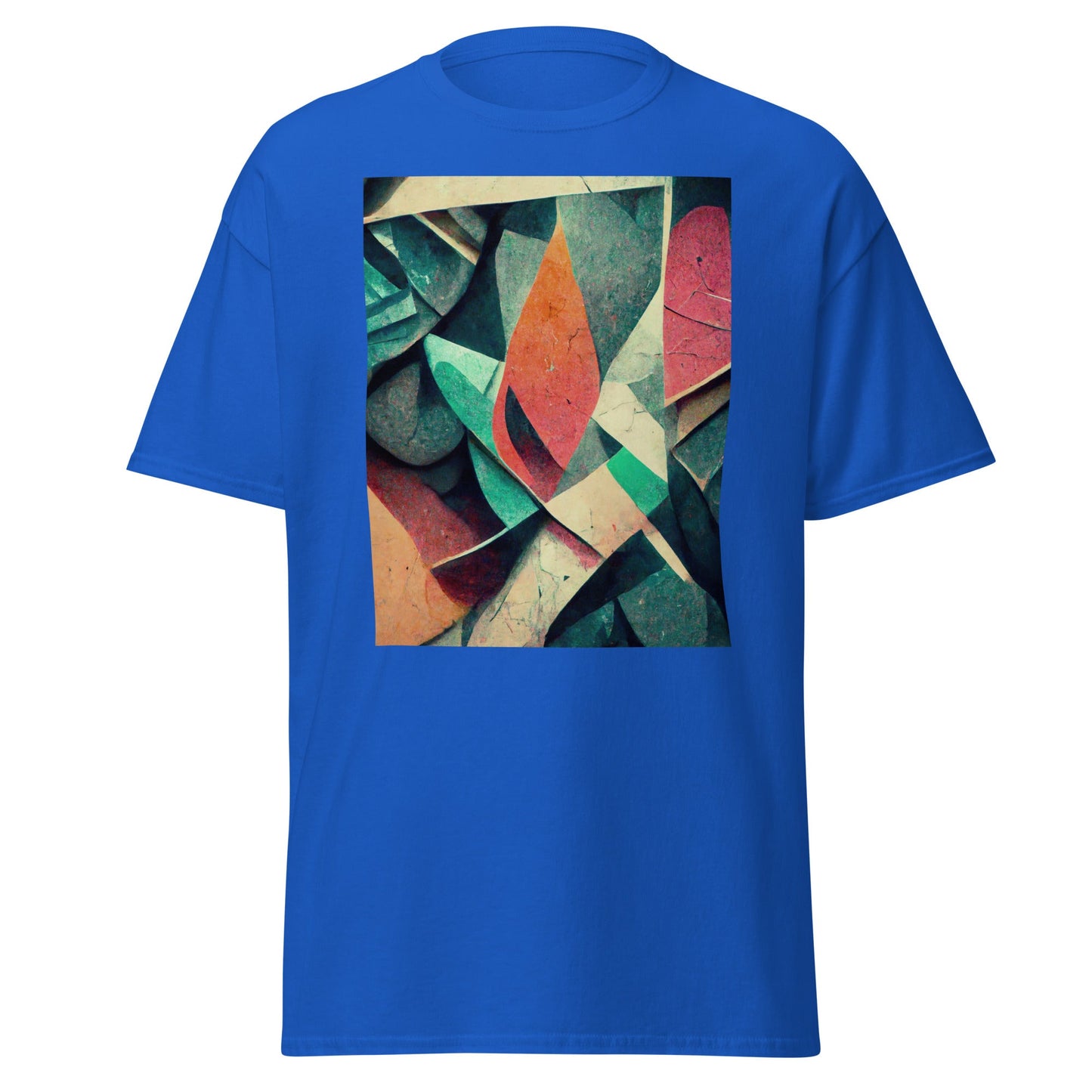 Abstract Art | Abstract T-Shirt - Royal - T-Shirts Online