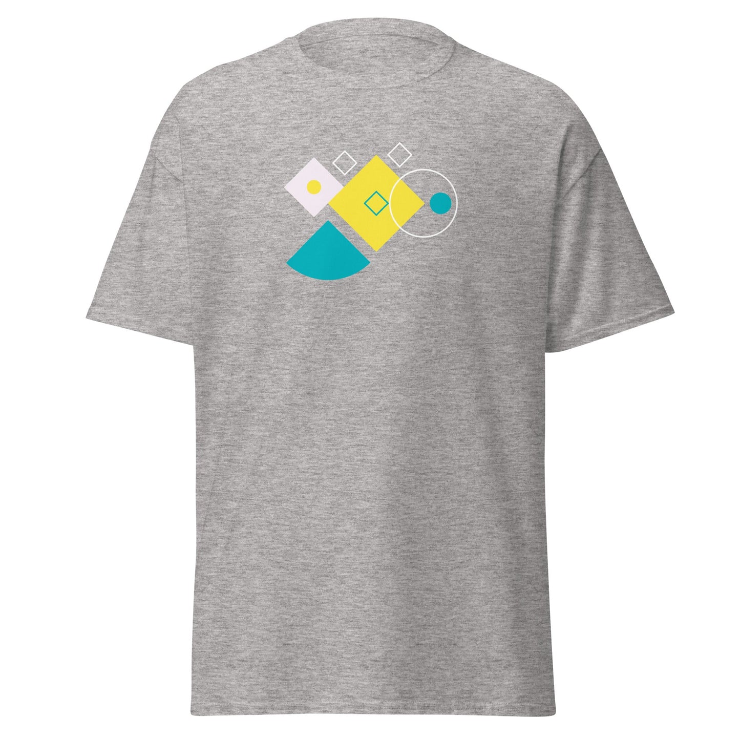 Abstract Geometry | Abstract T-Shirt - Sport Grey - T-Shirts Online
