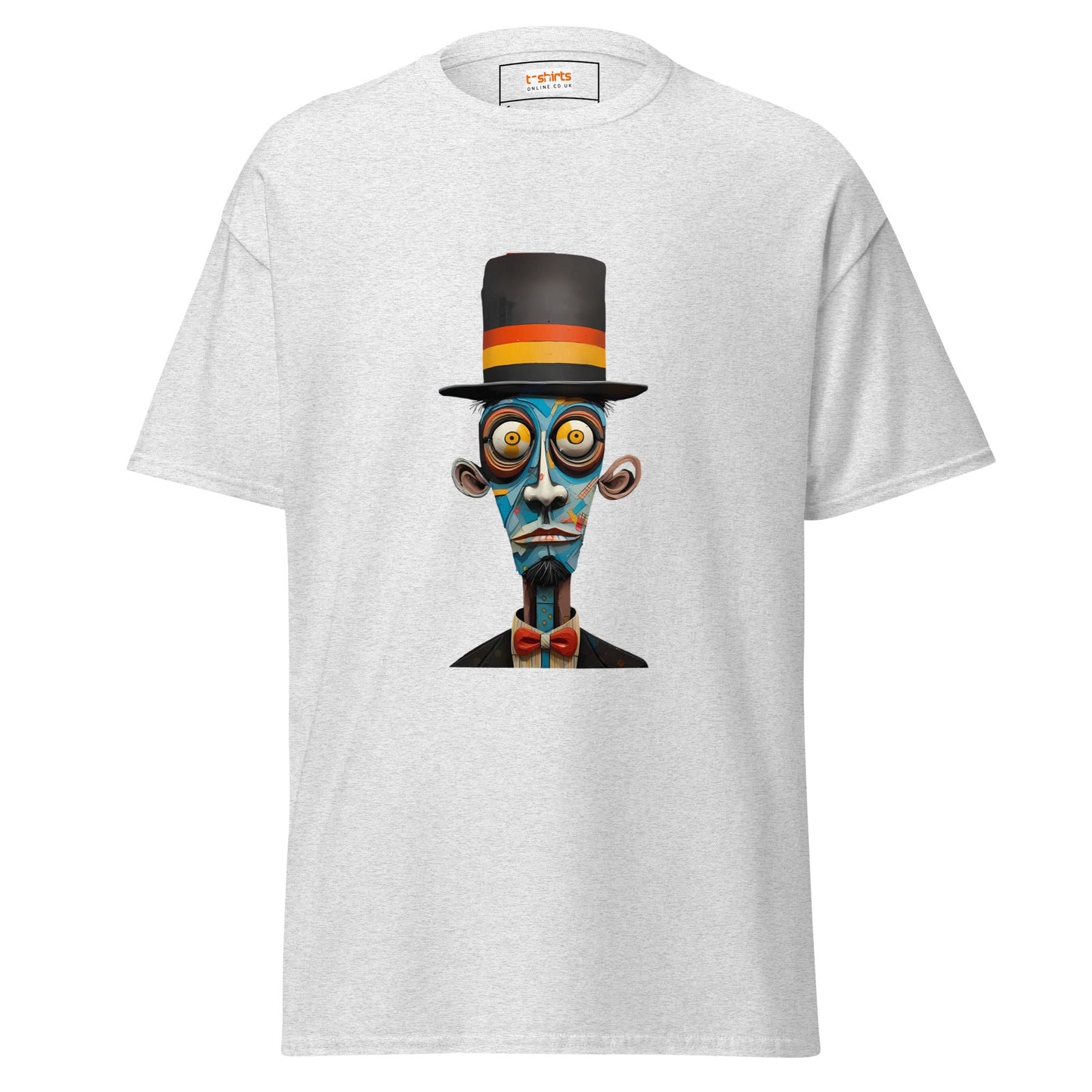 Abstract Man | Abstract Man T Shirt - Ash - T-Shirts Online