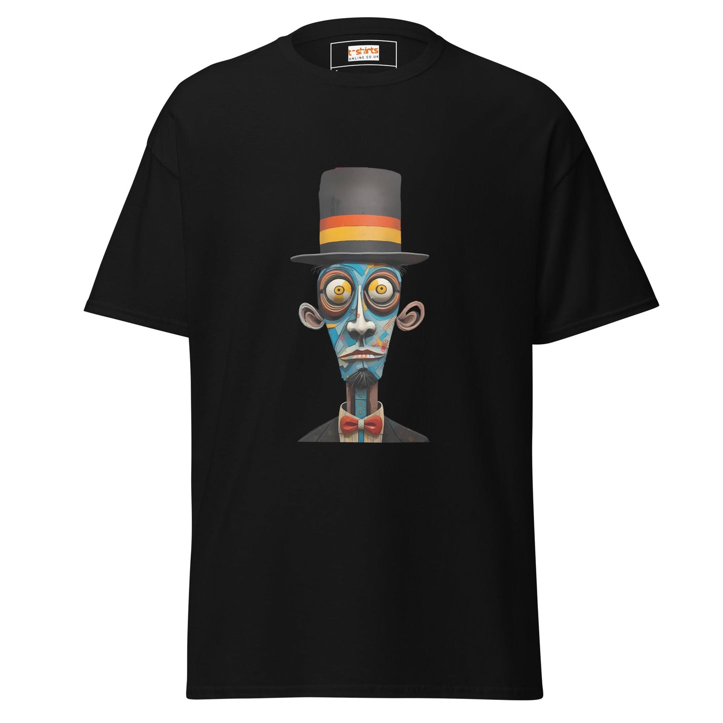 Abstract Man | Abstract Man T Shirt - Black - T-Shirts Online