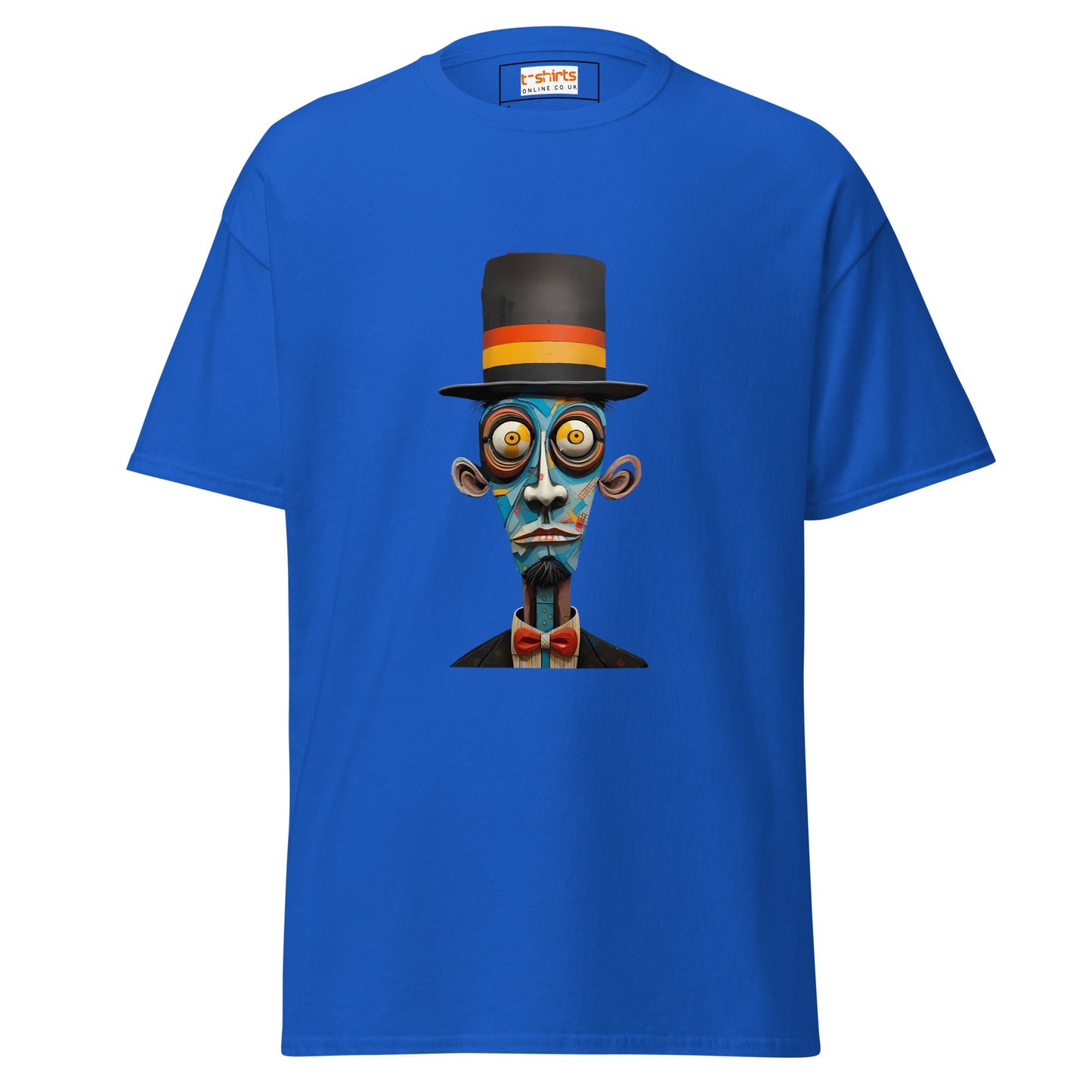 Abstract Man | Abstract Man T Shirt - Royal - T-Shirts Online