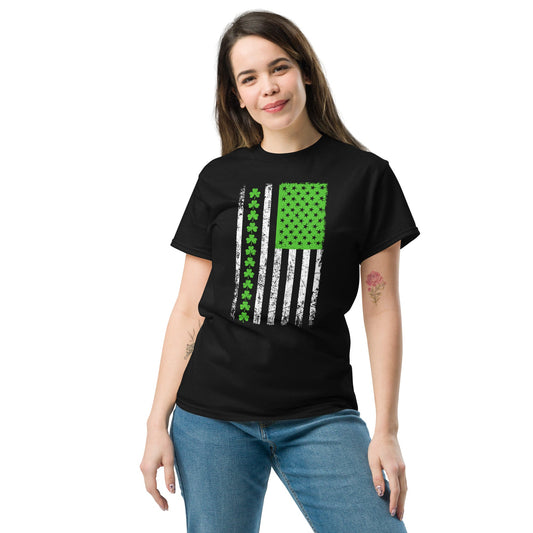 American Irish | St Patrick's Day T-Shirt - Black - T-Shirts Online