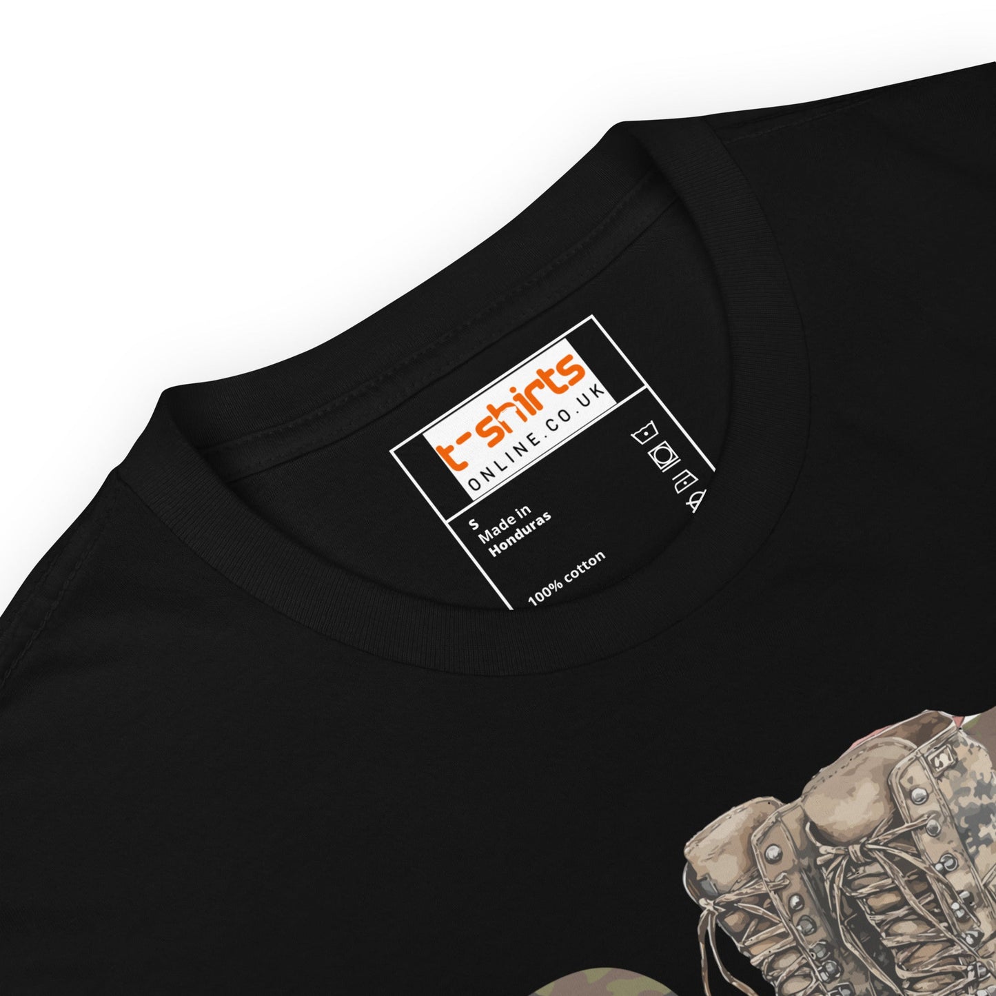 Armed Forces Dad T-Shirt | Military Father’s Day - Black - T-Shirts Online