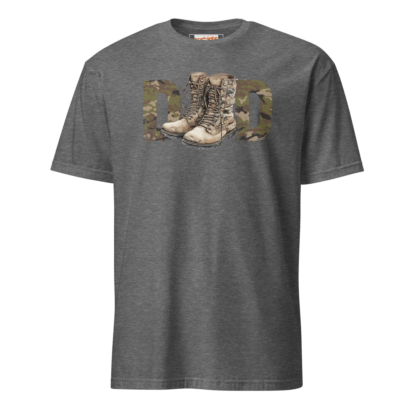 Armed Forces Dad T-Shirt | Military Father’s Day - Graphite Heather - T-Shirts Online
