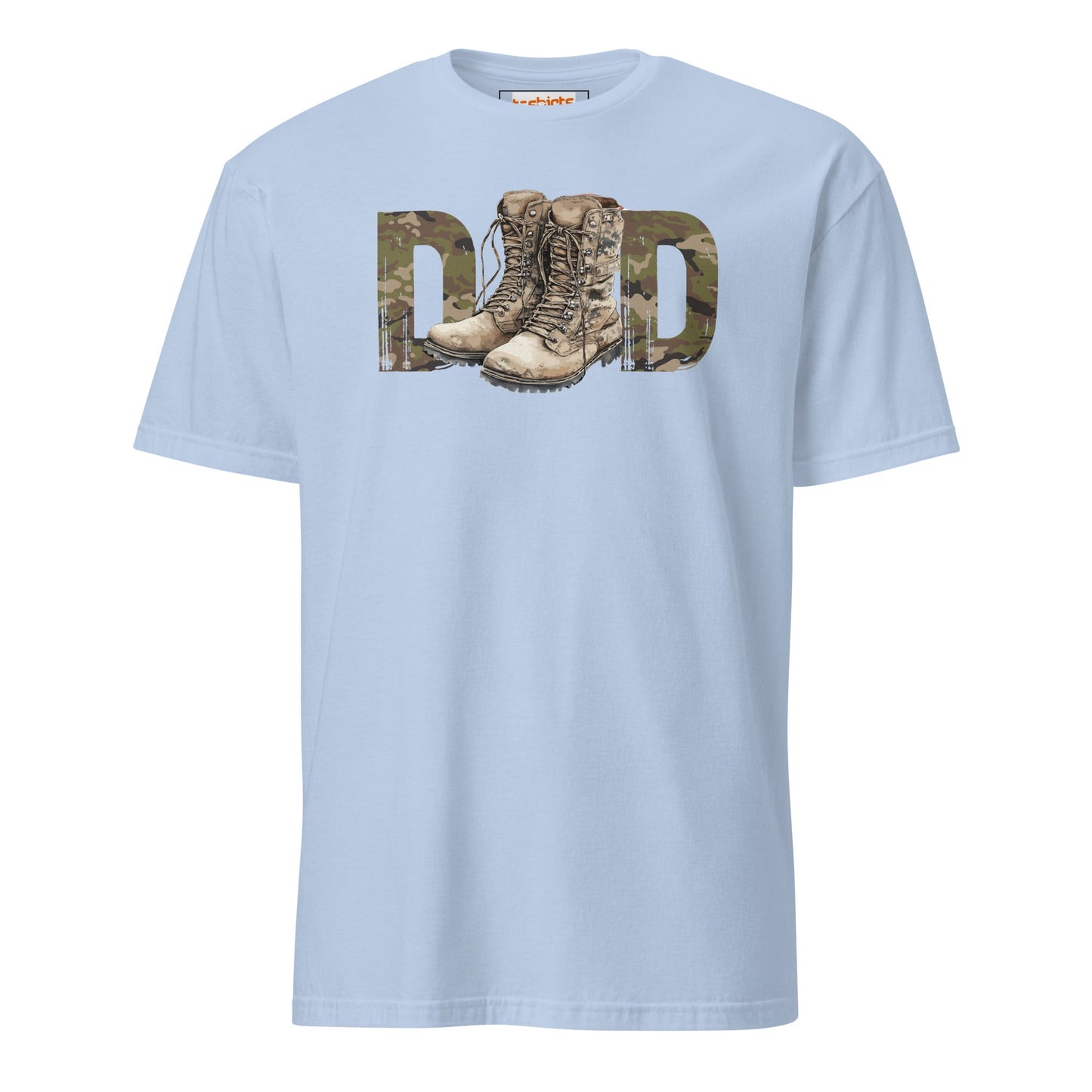 Armed Forces Dad T-Shirt | Military Father’s Day - Light Blue - T-Shirts Online