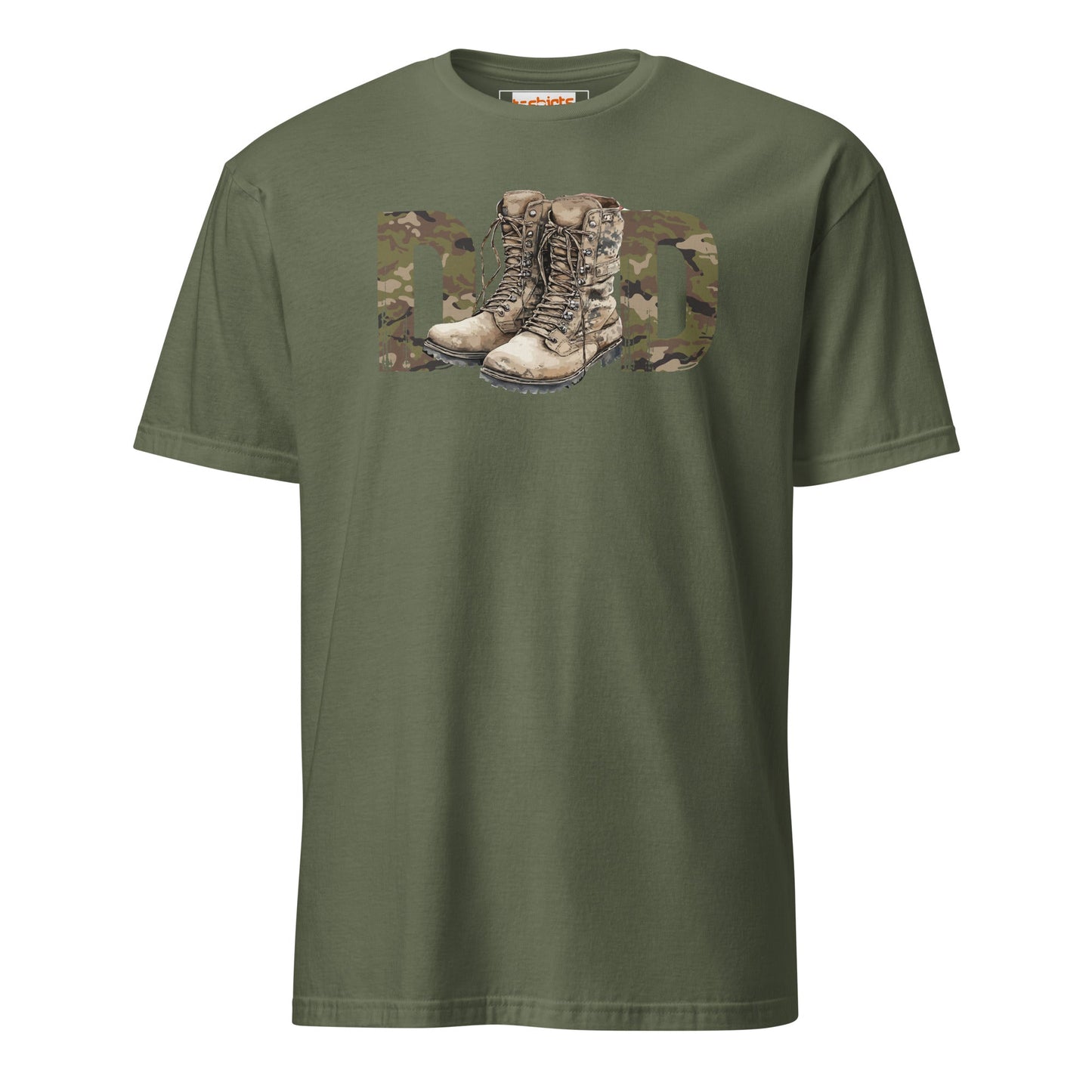 Armed Forces Dad T-Shirt | Military Father’s Day - Military Green - T-Shirts Online