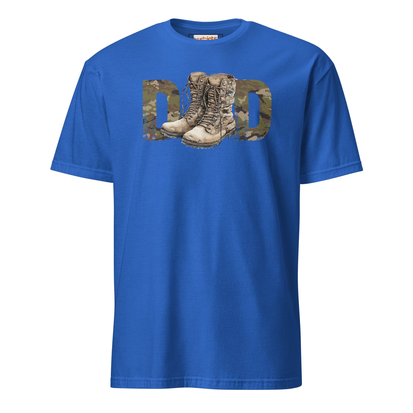 Armed Forces Dad T-Shirt | Military Father’s Day - Royal - T-Shirts Online