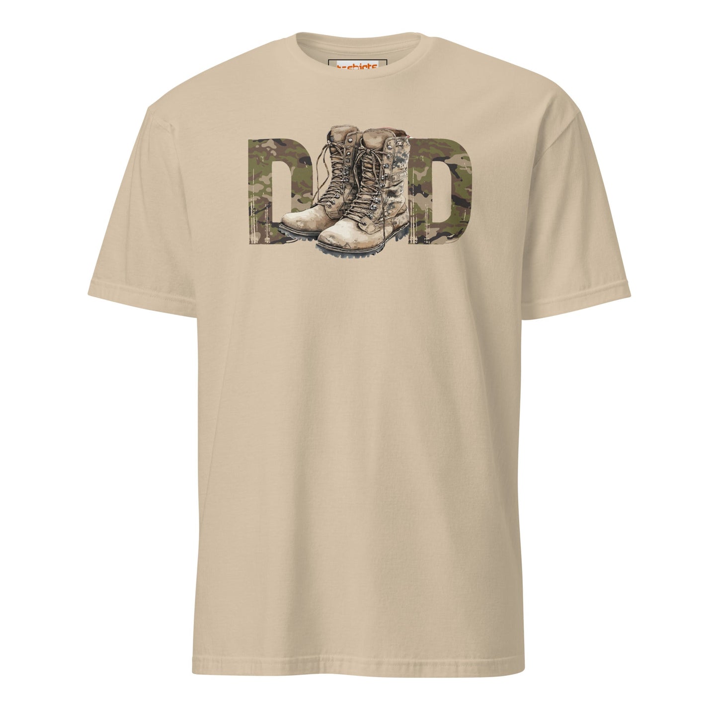 Armed Forces Dad T-Shirt | Military Father’s Day - Sand - T-Shirts Online