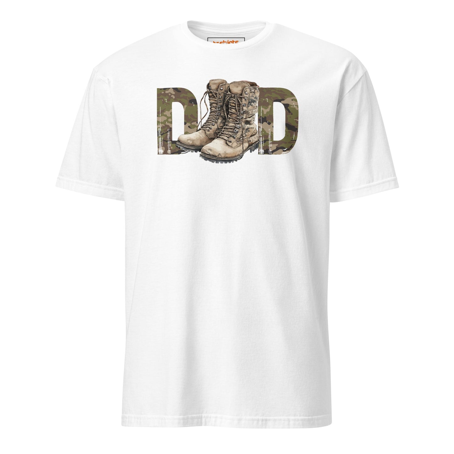 Armed Forces Dad T-Shirt | Military Father’s Day - White - T-Shirts Online