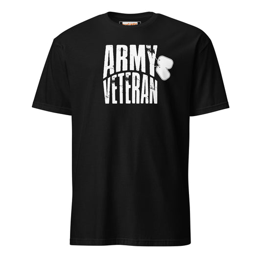 Army Veteran T-Shirt | Military Army T-Shirt - Black - T-Shirts Online