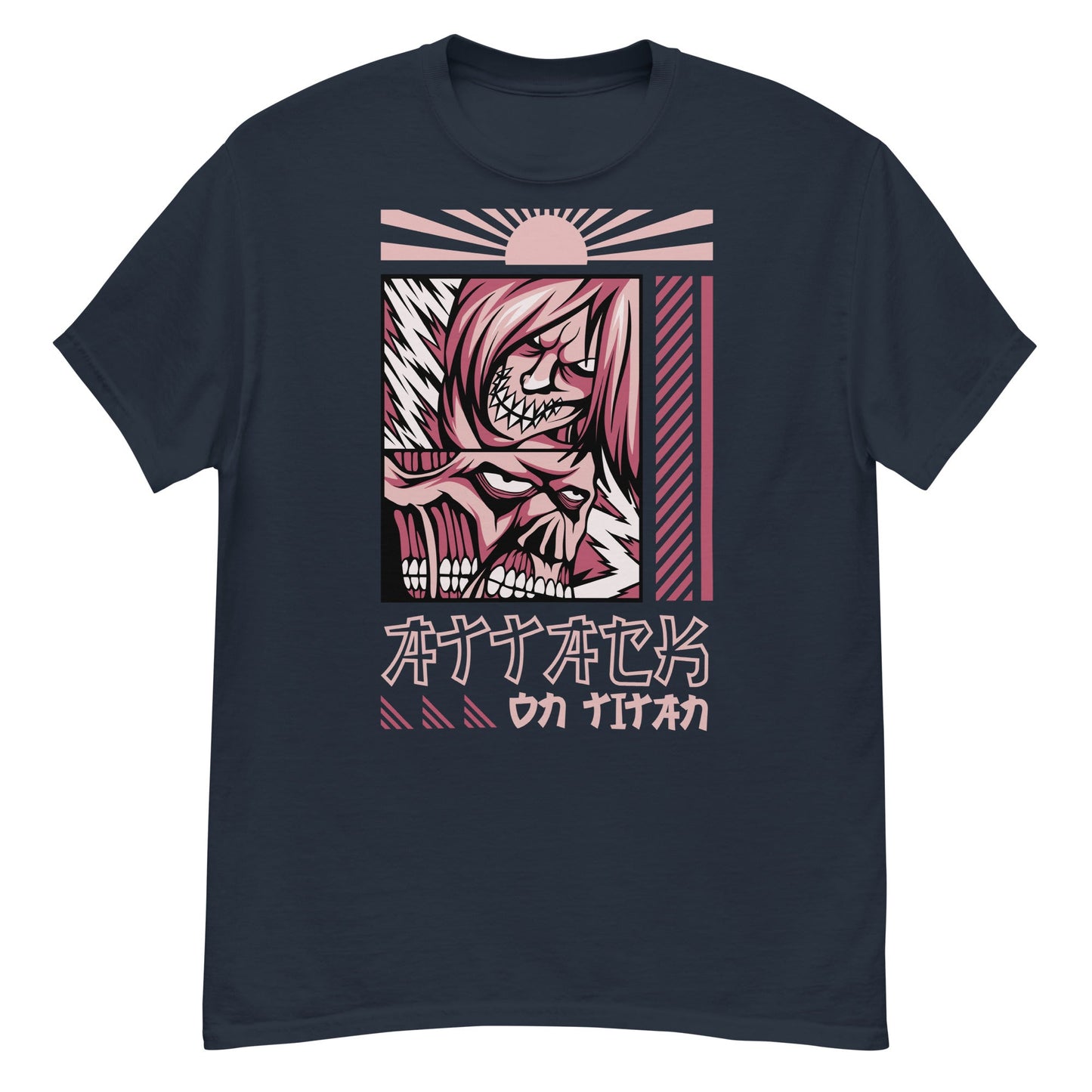 Attack On Titan | Anime T-Shirt - Black - T-Shirts Online