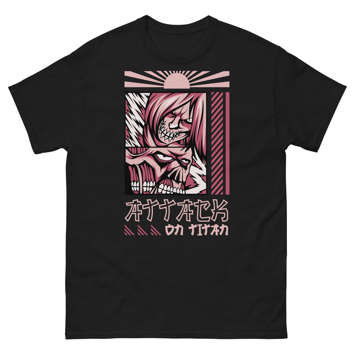 Attack On Titan | Anime T-Shirt - Black - T-Shirts Online