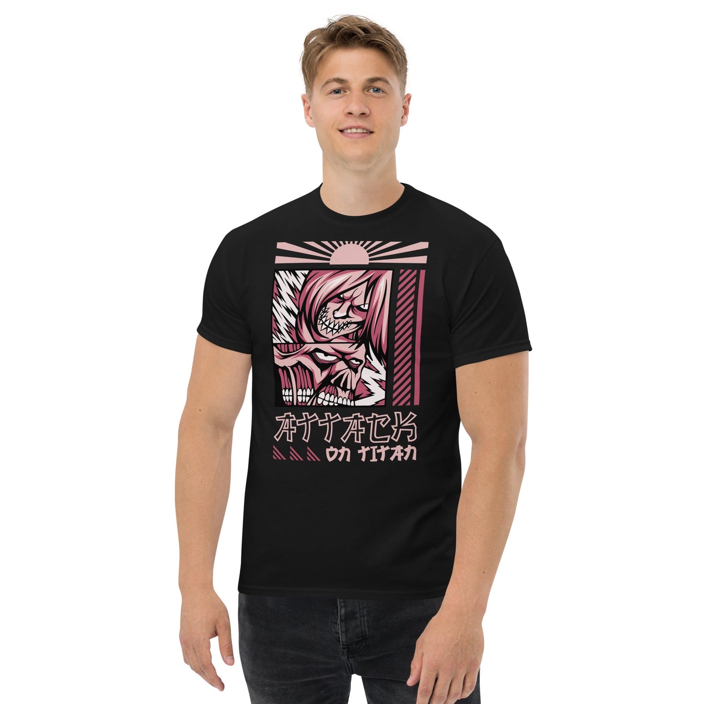 Attack On Titan | Anime T-Shirt - Black - T-Shirts Online