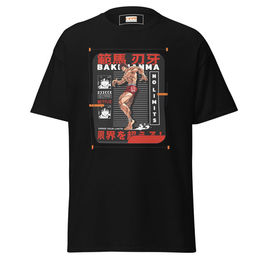 Baki Hanma | Anime T-Shirt - Black - T-Shirts Online