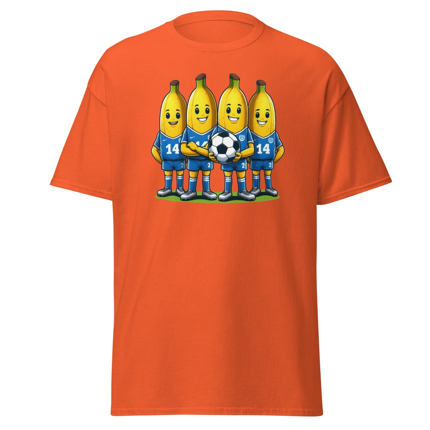 Banana Soccer | Football T-Shirt - Orange - T-Shirts Online