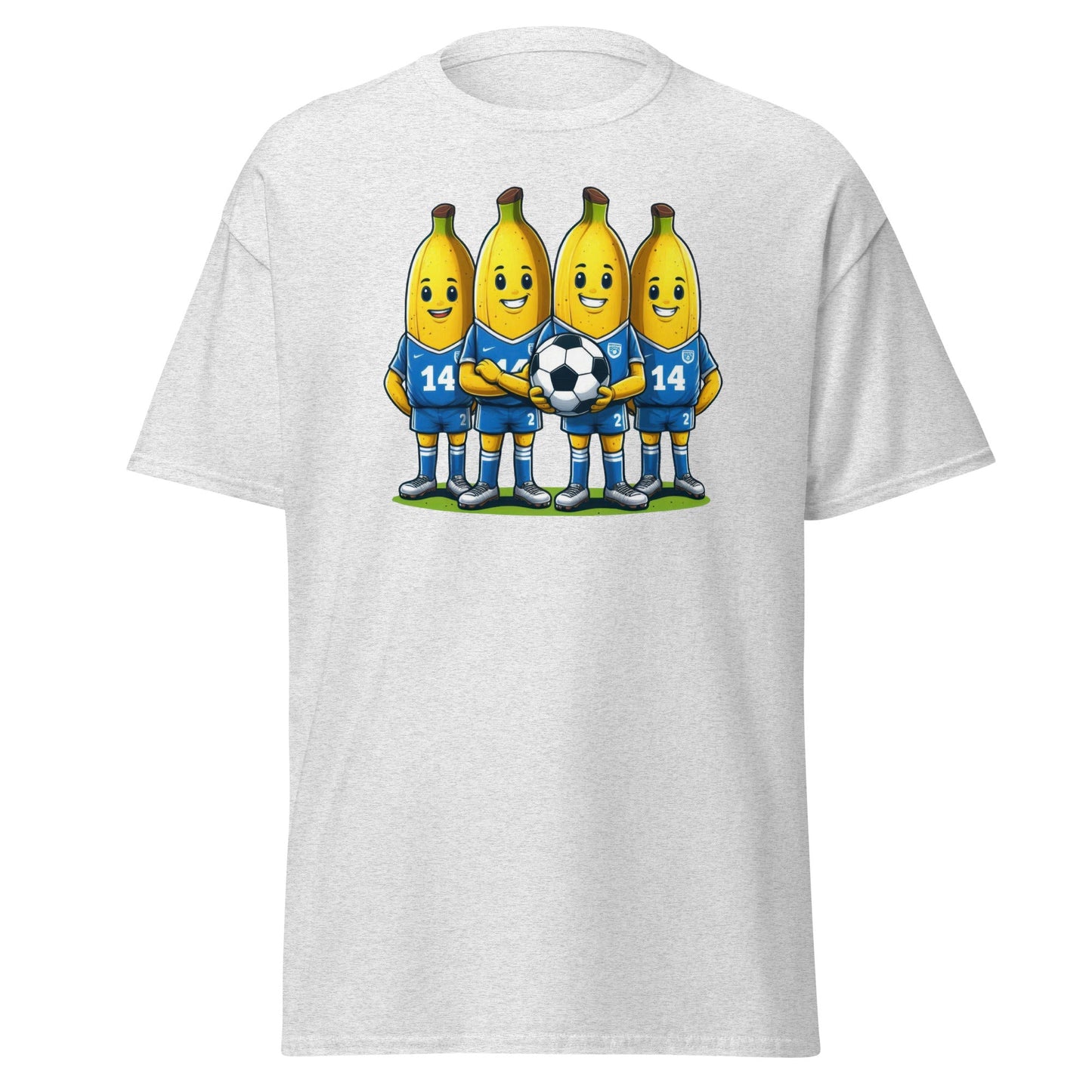 Banana Soccer | Football T-Shirt - Ash - T-Shirts Online