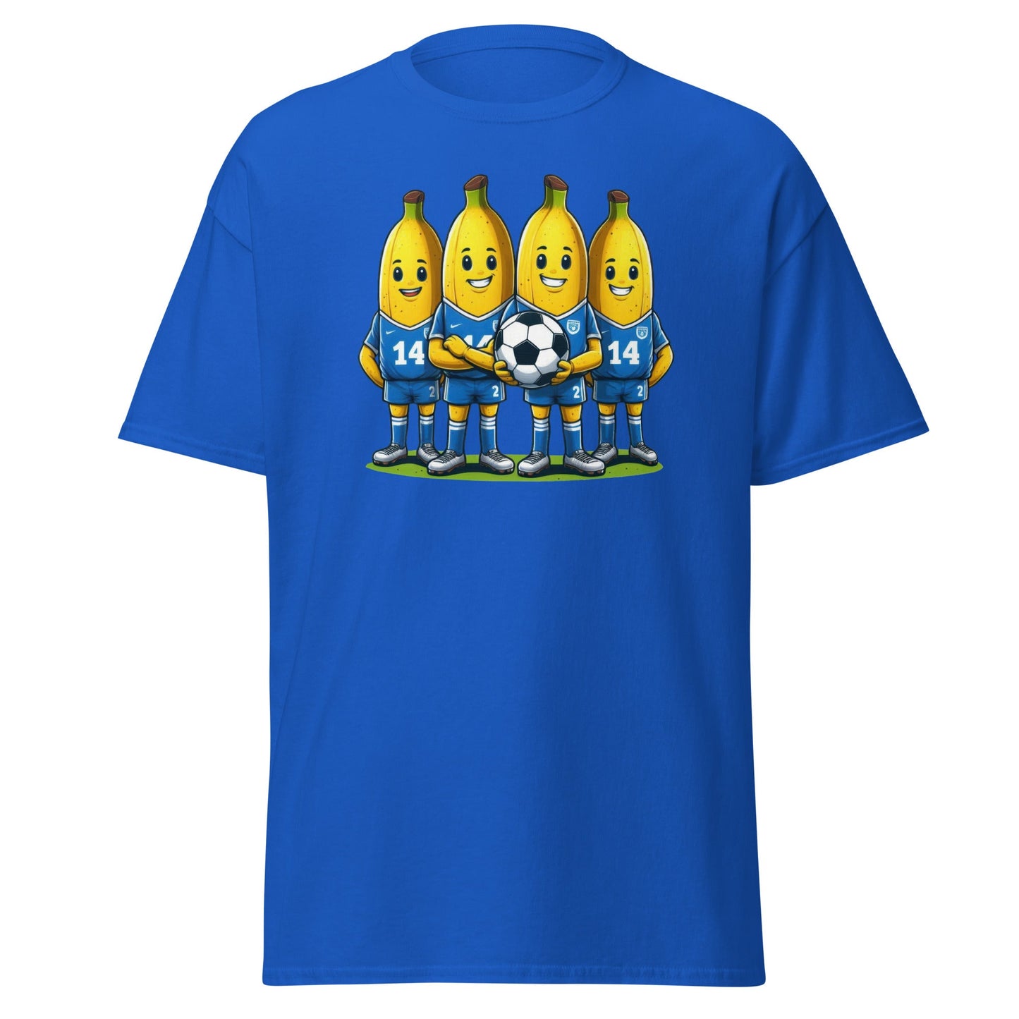 Banana Soccer | Football T-Shirt - Royal - T-Shirts Online