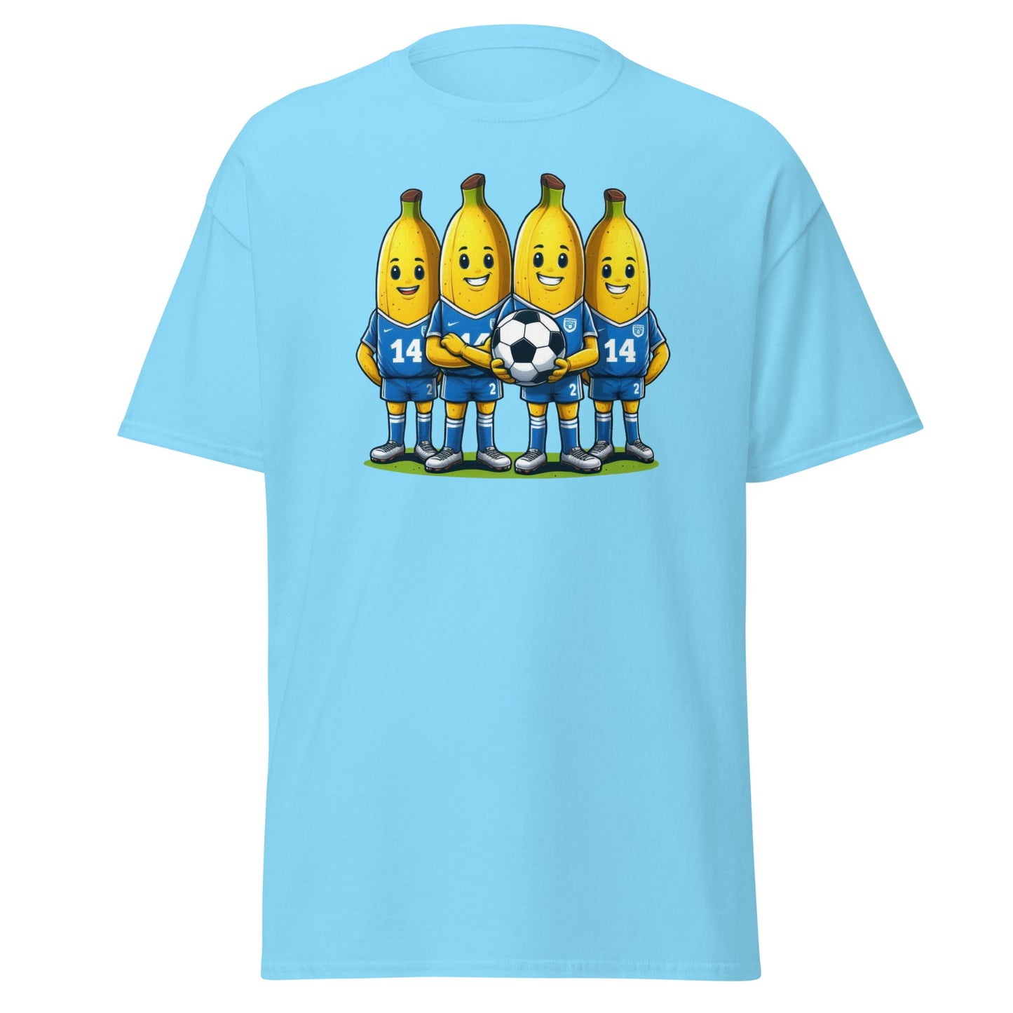 Banana Soccer | Football T-Shirt - Sky - T-Shirts Online