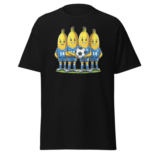 Banana Soccer | Football T-Shirt - Black - T-Shirts Online