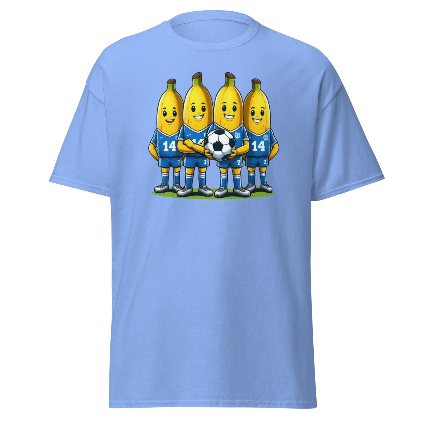 Banana Soccer | Football T-Shirt - Carolina Blue - T-Shirts Online