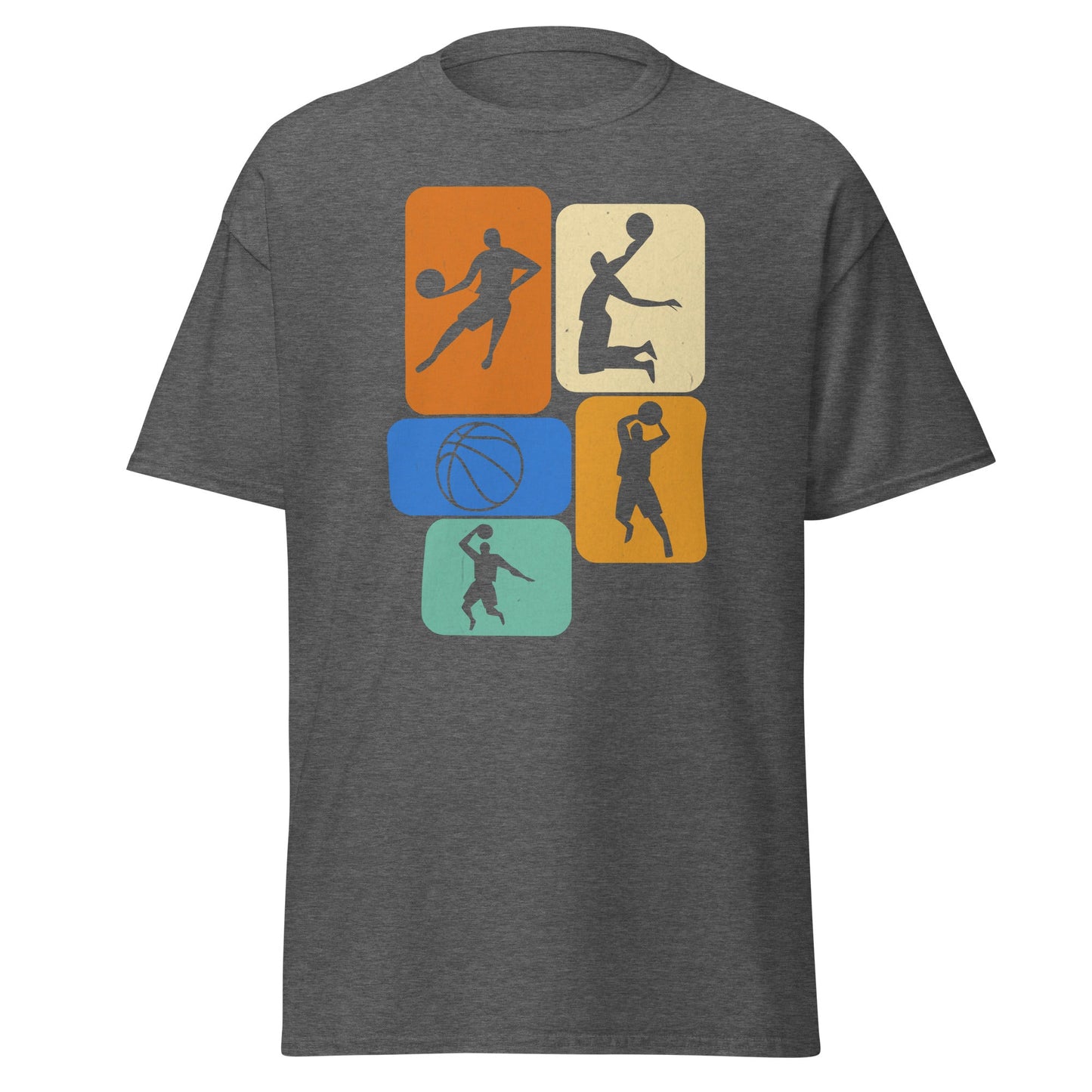 Basketball Player | Basketball T-Shirt - Dark Heather - T-Shirts Online