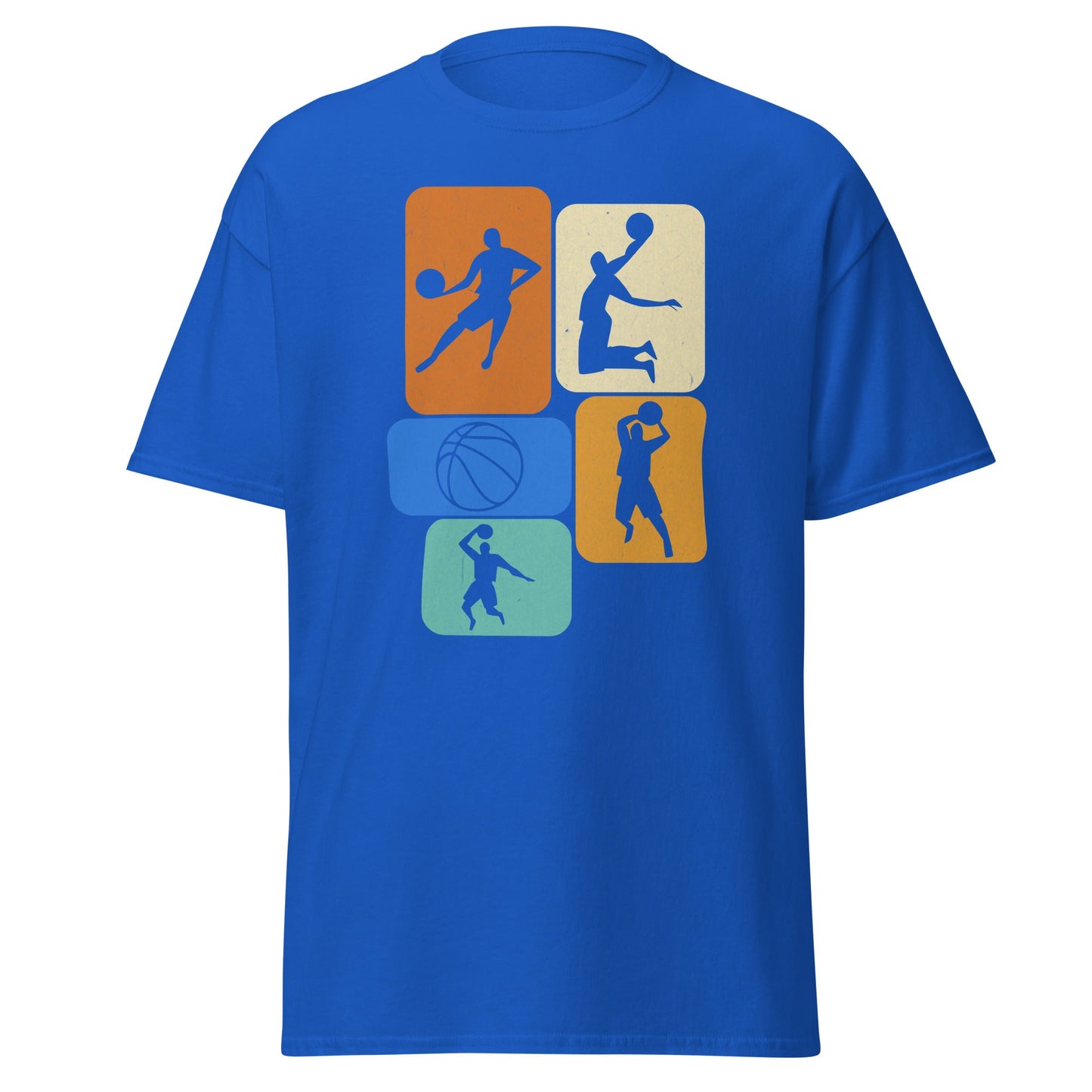 Basketball Player | Basketball T-Shirt - Royal - T-Shirts Online