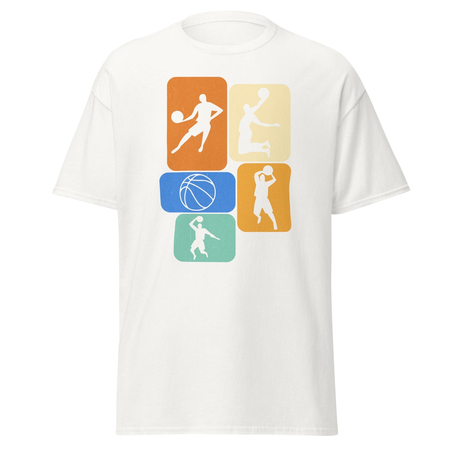Basketball Player | Basketball T-Shirt - White - T-Shirts Online