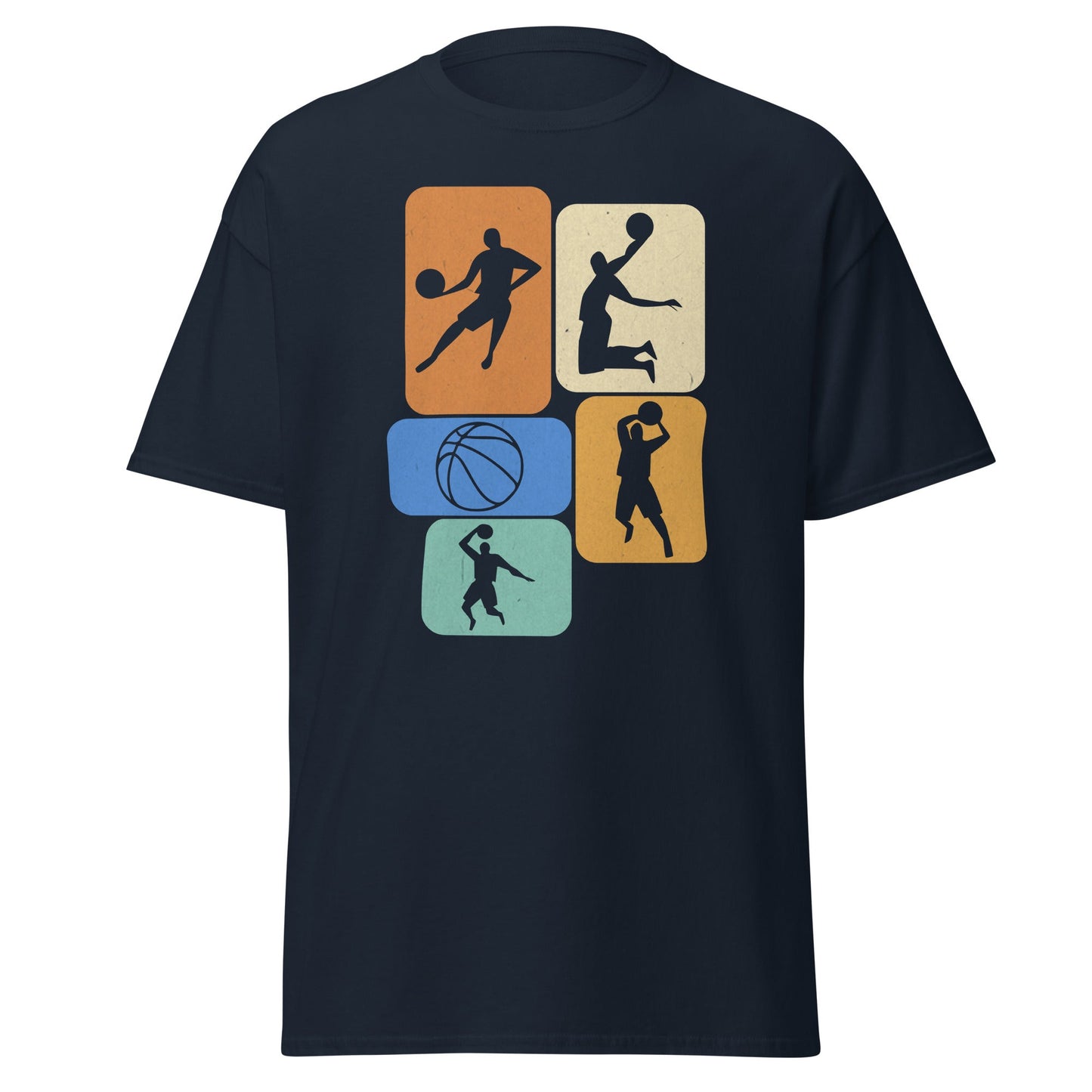 Basketball Player | Basketball T-Shirt - Navy - T-Shirts Online