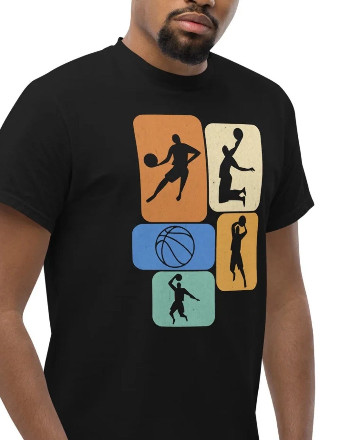 Basketball Player | Basketball T-Shirt - Black - T-Shirts Online