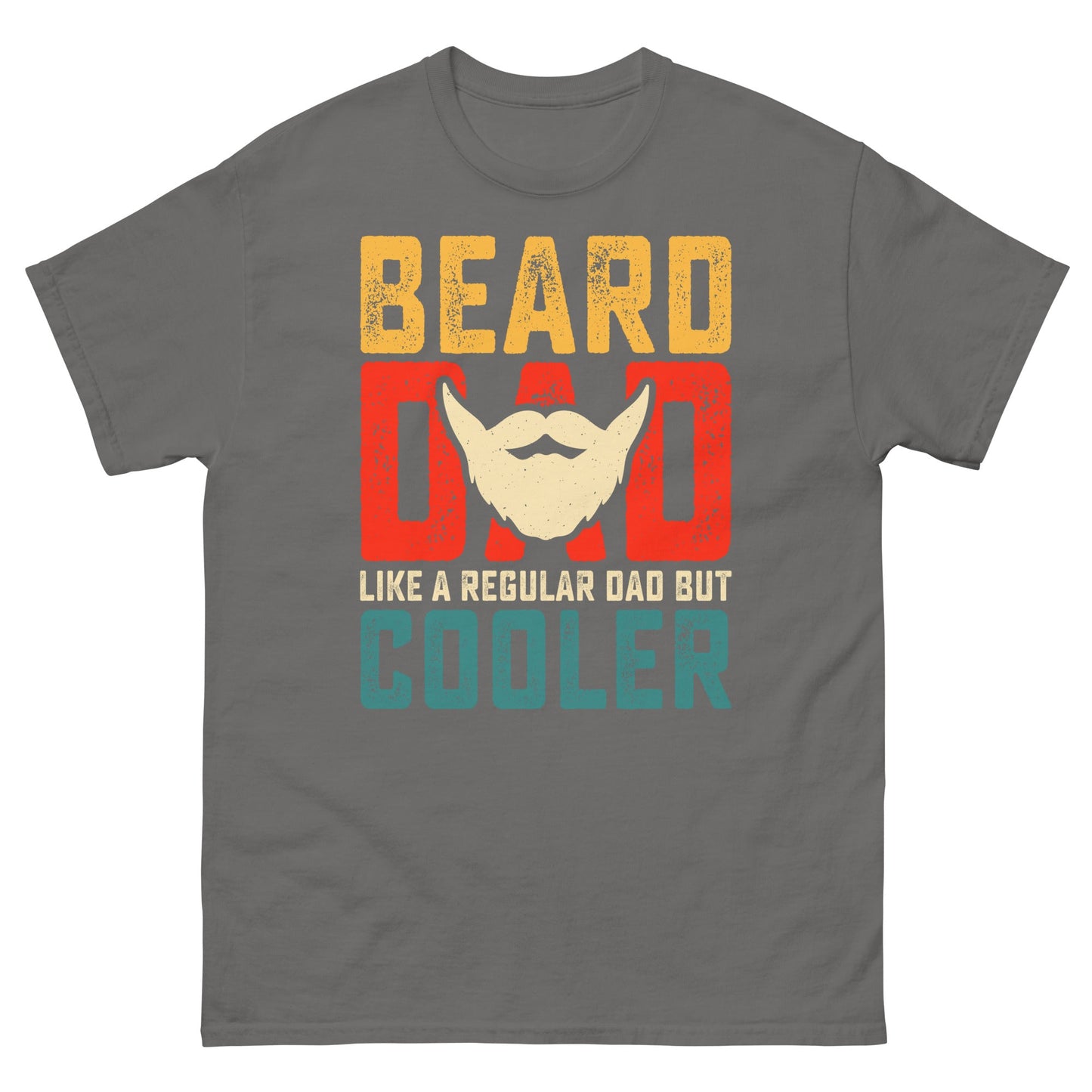 Beard Dad | Father's Day T-Shirt - Charcoal - T-Shirts Online