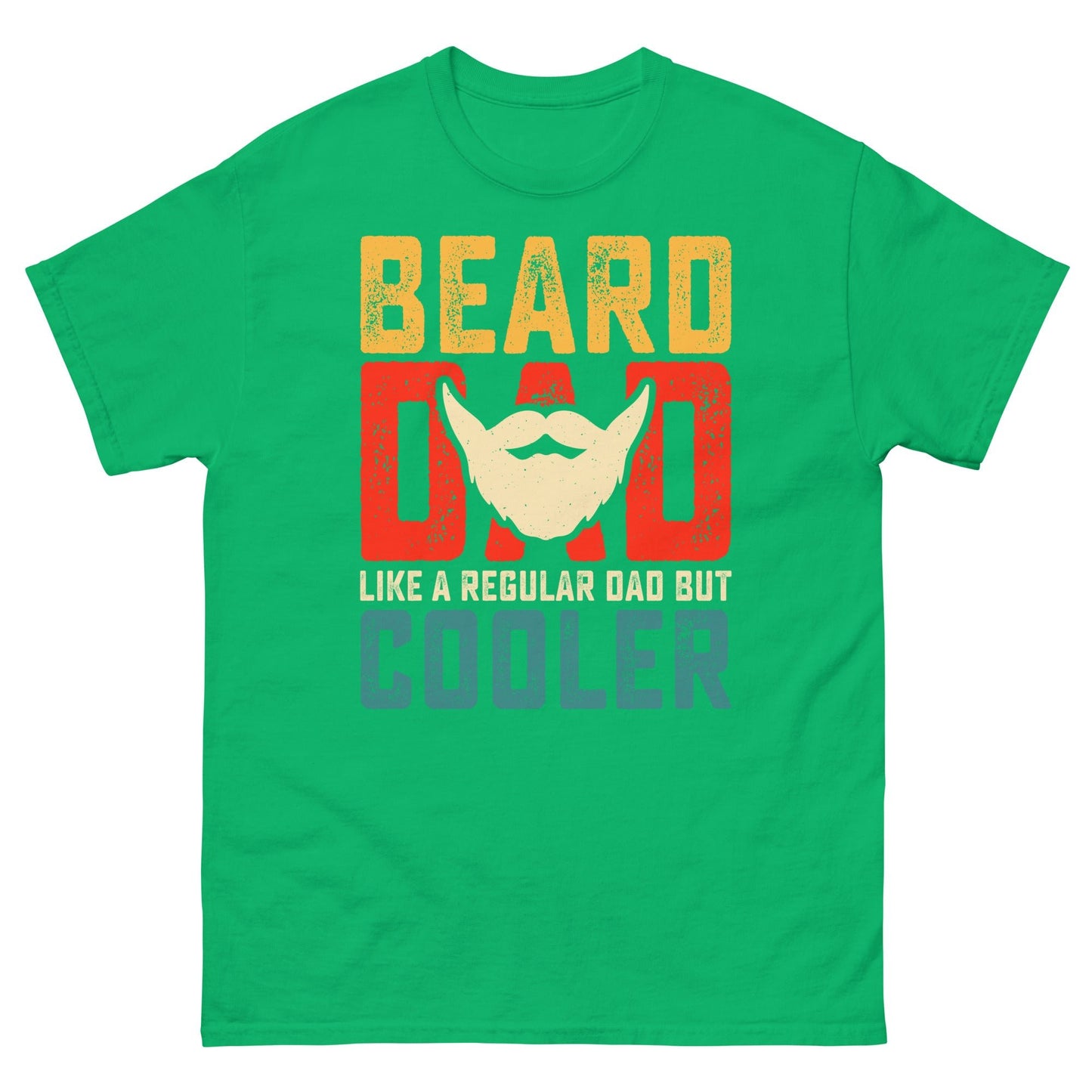 Beard Dad | Father's Day T-Shirt - Irish Green - T-Shirts Online