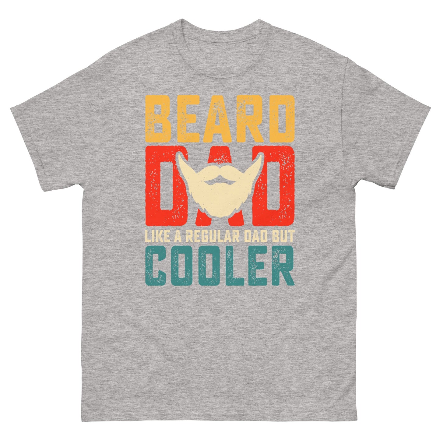 Beard Dad | Father's Day T-Shirt - Sport Grey - T-Shirts Online