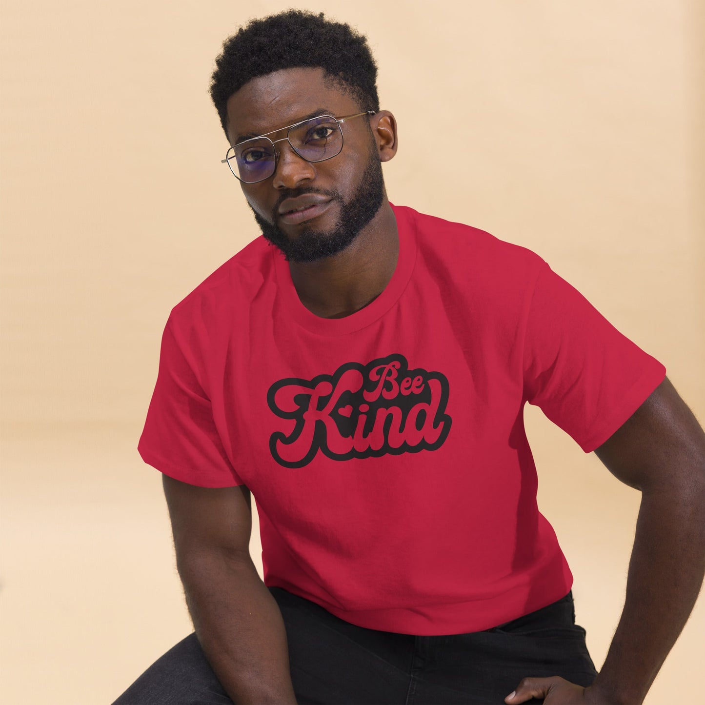 Bee Kind | Unisex classic tee - Cardinal - T-Shirts Online