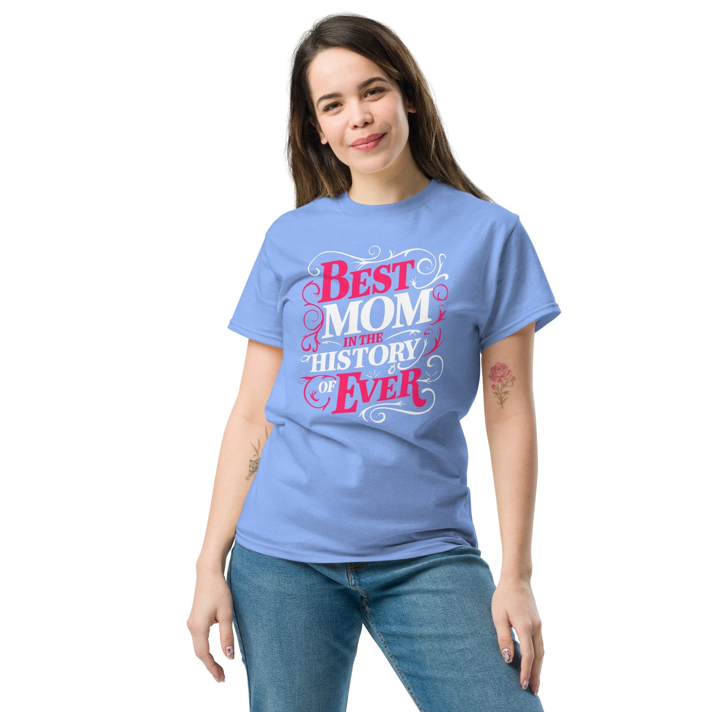 Best Mom in History| Mother's Day T-Shirt - Black - T-Shirts Online
