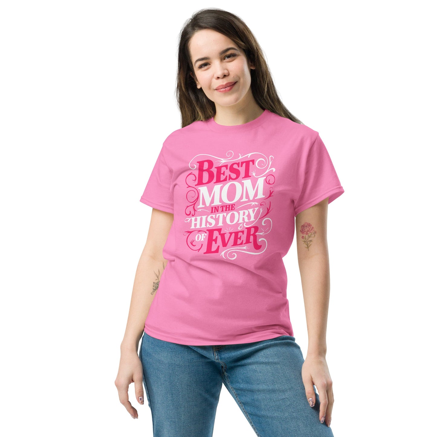 Best Mom in History| Mother's Day T-Shirt - Black - T-Shirts Online