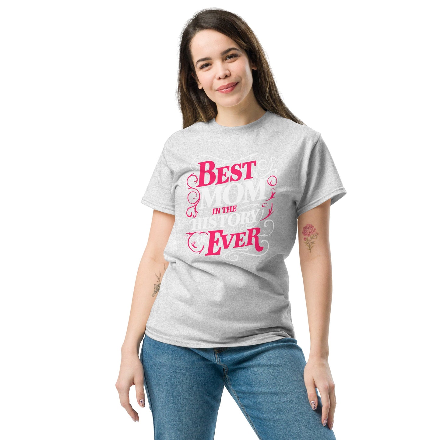 Best Mom in History| Mother's Day T-Shirt - Black - T-Shirts Online