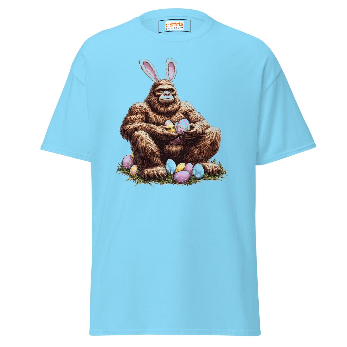 Bigfoot Easter | Easter T-Shirt - Sky - T-Shirts Online