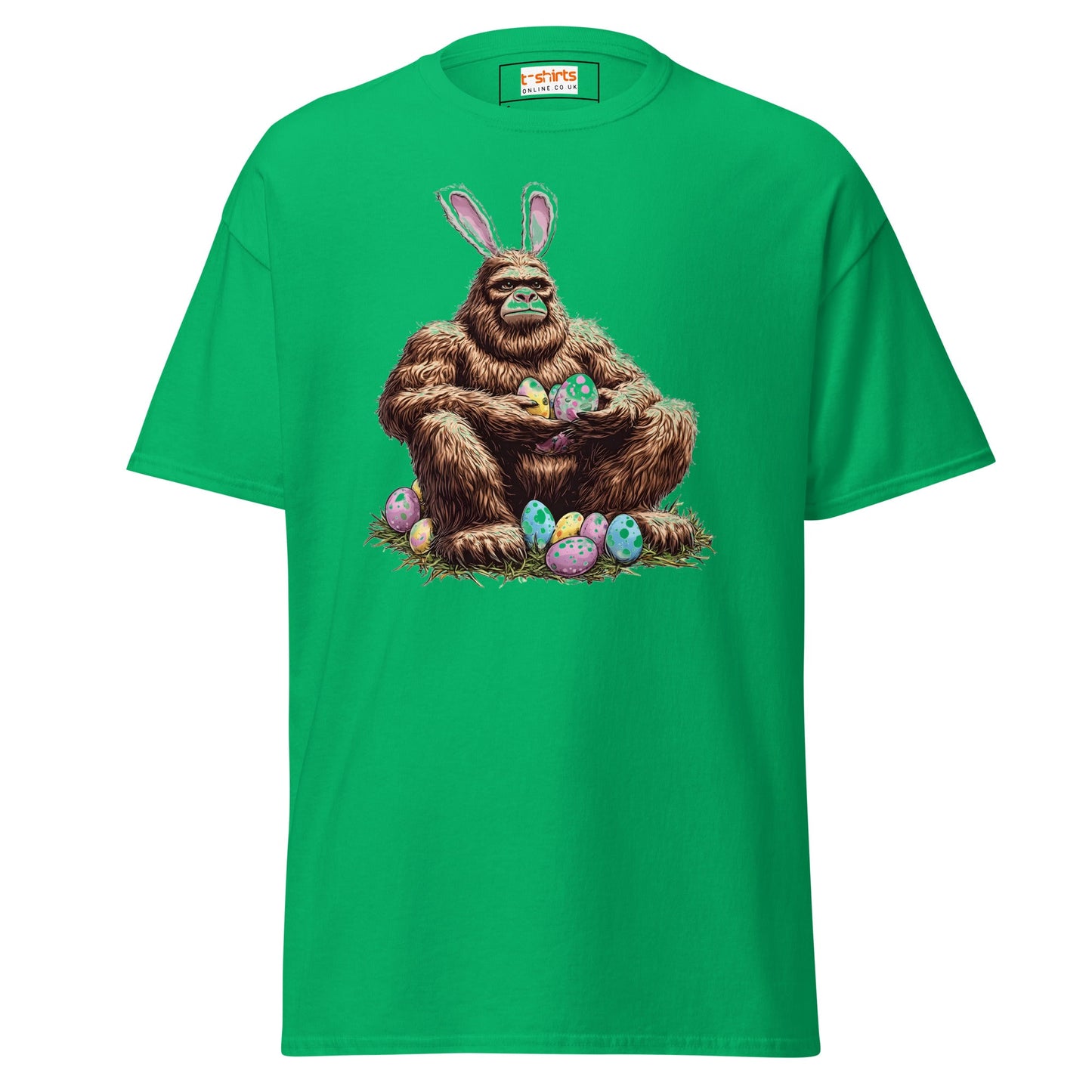 Bigfoot Easter | Easter T-Shirt - Irish Green - T-Shirts Online