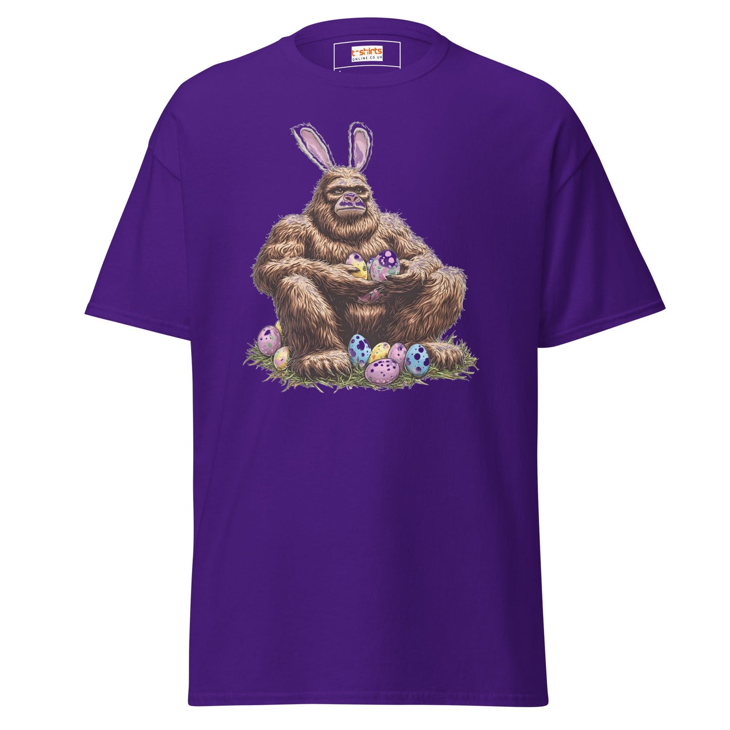 Bigfoot Easter | Easter T-Shirt - Purple - T-Shirts Online
