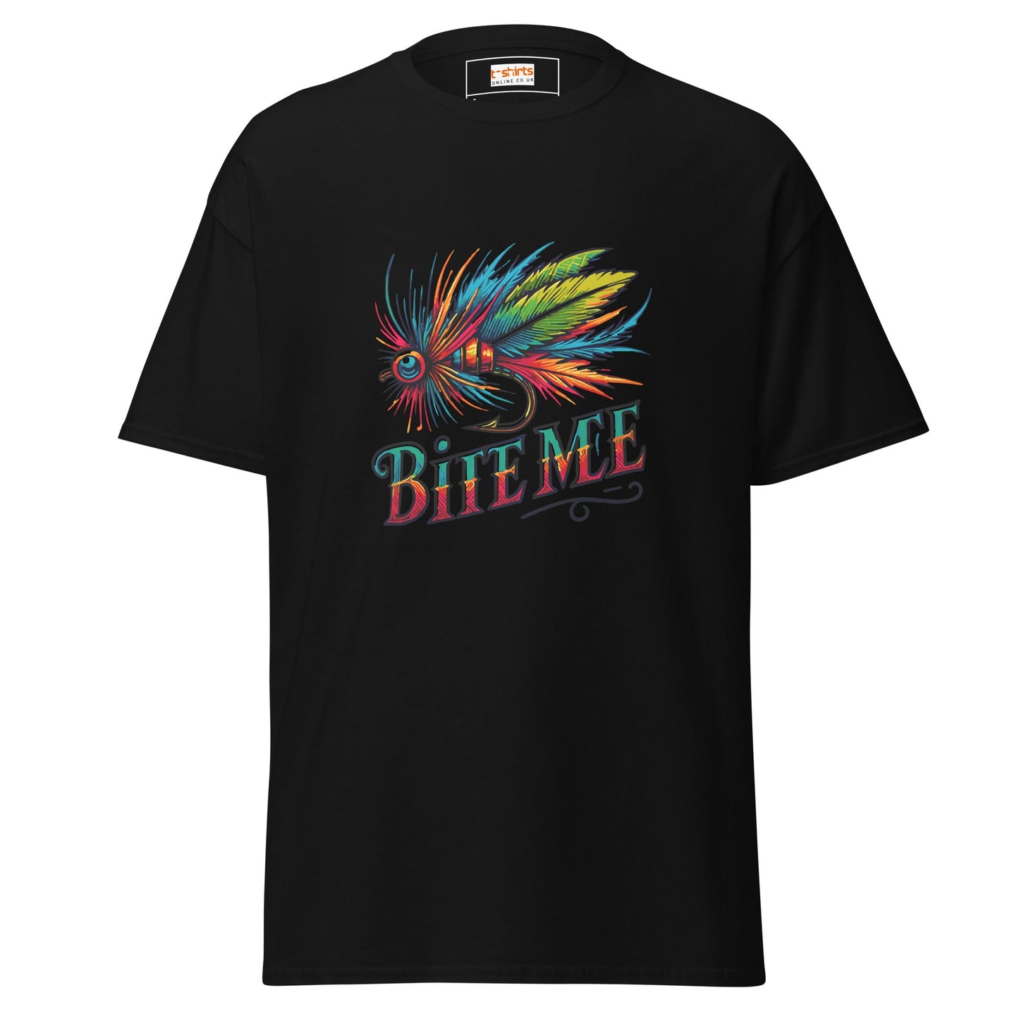 Bite Me | Fishing T-Shirt - Black - T-Shirts Online