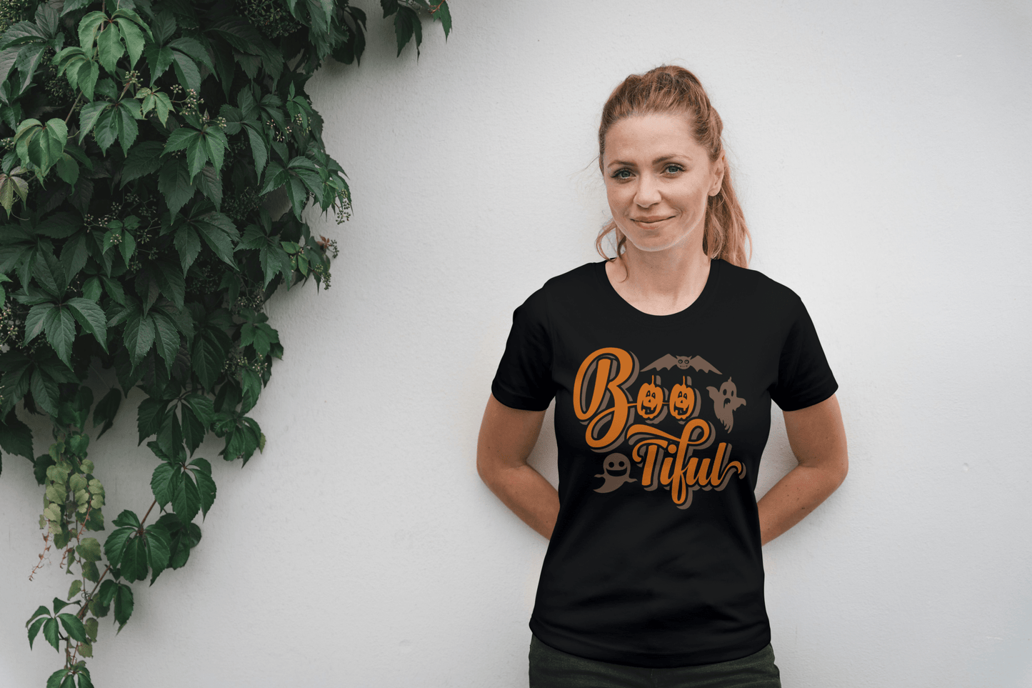 Boo - tiful | Halloween T-Shirt - Black - T-Shirts Online