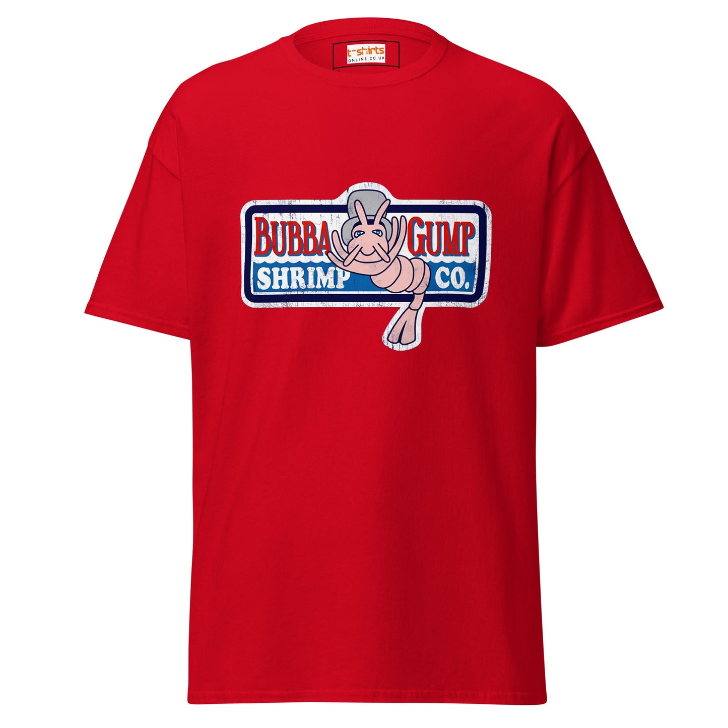 Bubba Gump Shrimp Co | Movie T-Shirt - Red - T-Shirts Online