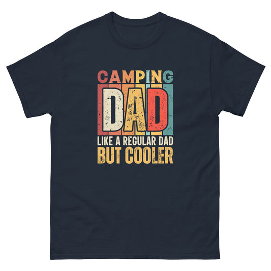 Camping Dad | Father's Day T-Shirt - Navy - T-Shirts Online