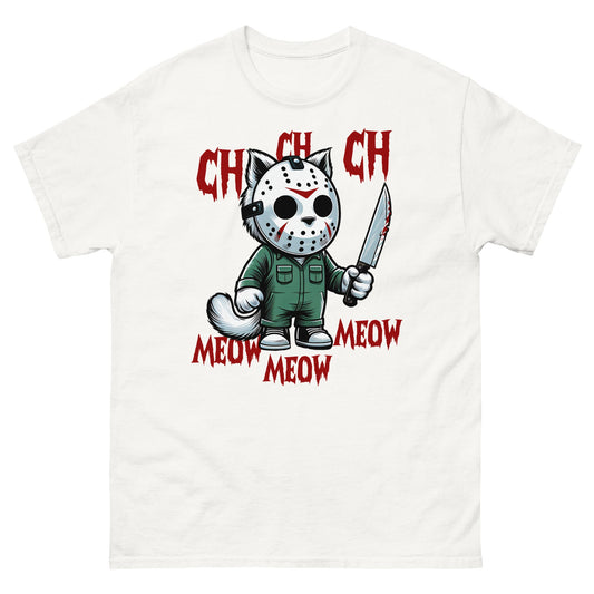 Cat Halloween | Spooky T-Shirt - White - T-Shirts Online