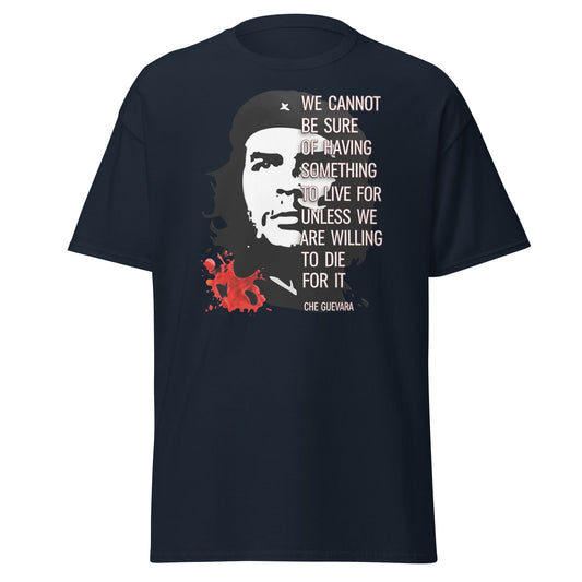 Che Guevara Quote T-Shirt - Revolutionary Graphic Tee - Navy - T-Shirts Online