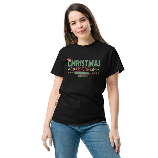 Christmas Mode | Xmas T-Shirt - Black - T-Shirts Online