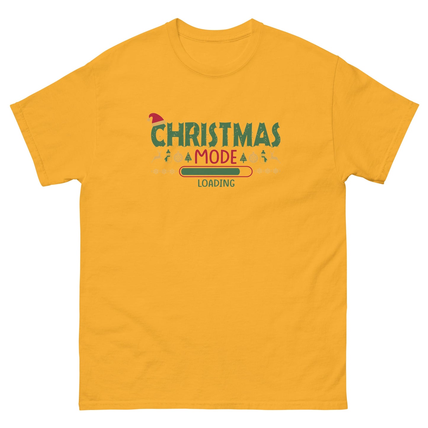 Christmas Mode | Xmas T-Shirt - Gold - T-Shirts Online