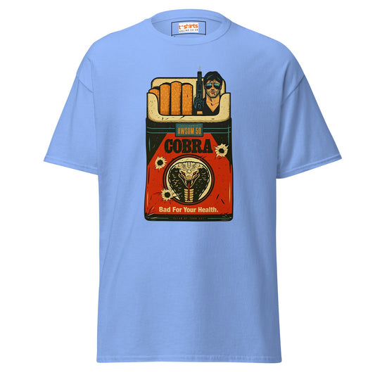 Cobra | Movie T-Shirt - Carolina Blue - T-Shirts Online