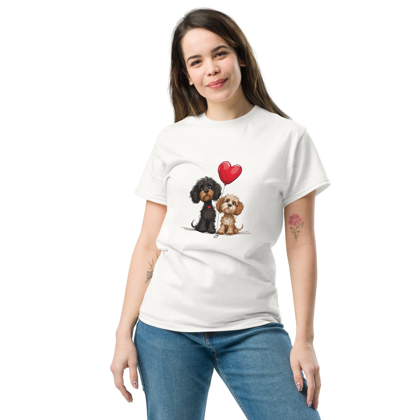 Cockapoo Love | Cockapoo T-Shirt - Black - T-Shirts Online